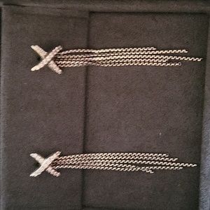 18k 925 David Yurman diamond earing